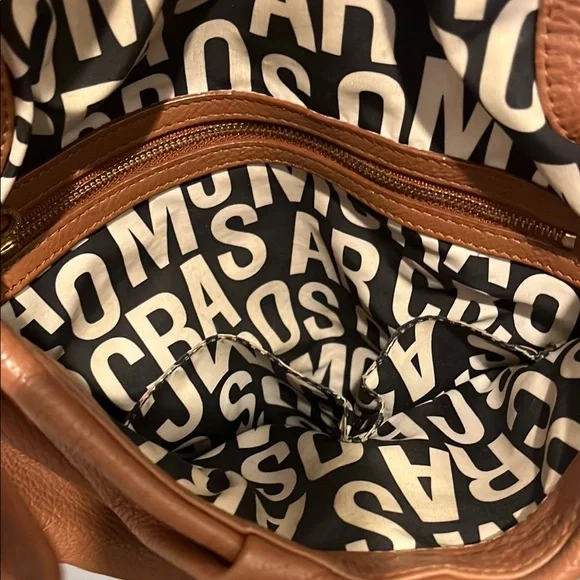 Marc Jacobs Cognac Leather Shoulder Bag - Picture 14 of 15